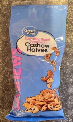 Everything Bagel Seasoned Cashew Halves