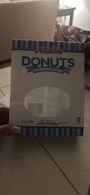 DONUTS POWDERED SUGAR