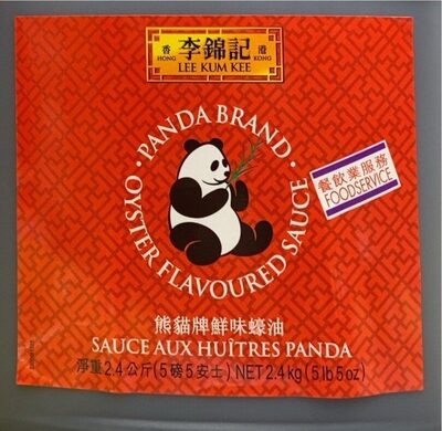 Sauce D'huître Panda Lee Kum Kee 2.4 KG, 1 Bouteille