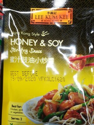 Sauce for honey & soy stir-fry chicken