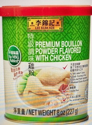 Premium bouillon powder flavoured with chicken