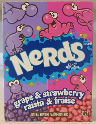 Grape & Strawberry Candy front packaging