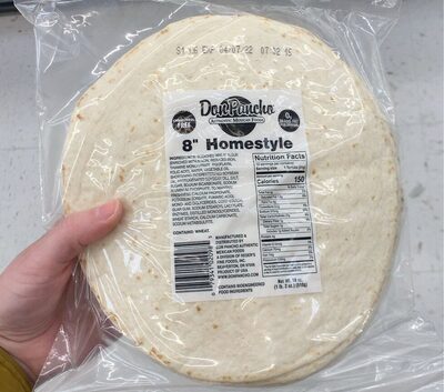 8” Homestyle Flour Tortilla
