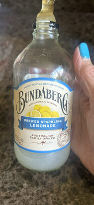 Brewed Sparkling Lemonade front packaging