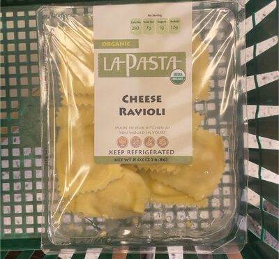 Organic Cheese Ravioli