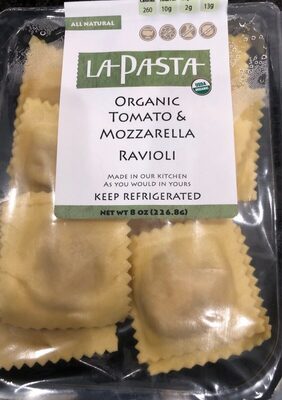 Organic Tomato & Mozzarella Ravioli