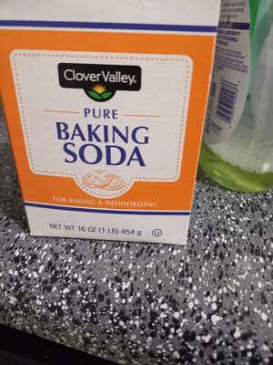 Pure Baking Soda front packaging