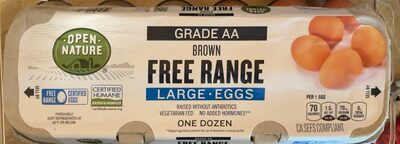Grade aa free range fresh large brown eggs
