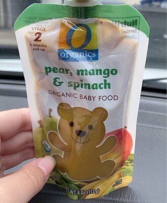 Organic baby food