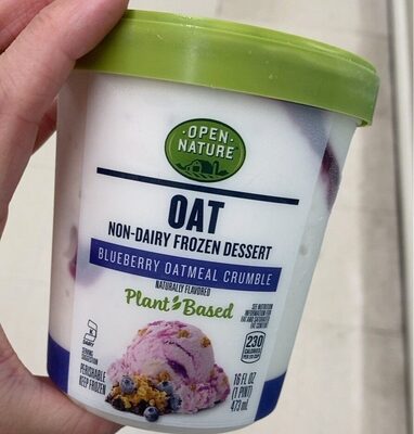 Blueberry oatmeal crumble