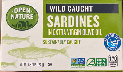 Wild Caught Sardines in Extra Virgin Olive Oil