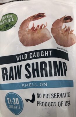 Raw shrimp