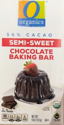 56% Cacao Semi-Sweet Chocolate Baking Bar
