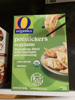 Organic vegetable potstickers