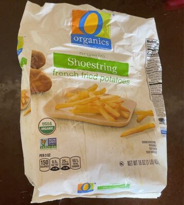 Organic shoestring french fried potatoes