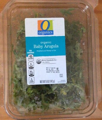 Organic baby arugula