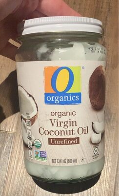 O Organics Virgin Coconut Oil Unrefined