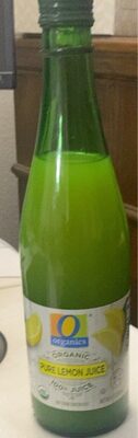 Organic Pure Lemon Juice front packaging