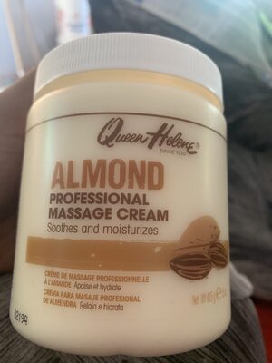 Almond professional Massage cream front packaging