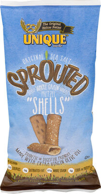 Original Sea Salt Sprouted 100% Whole Grain Wheat Pretzel Shells