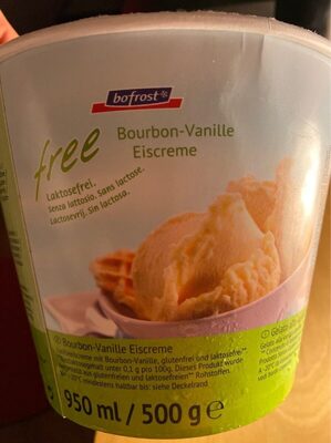 Crème glacée Bourbon-Vanille
