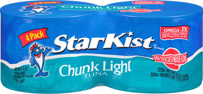 Chunk light tuna in vegetable oil