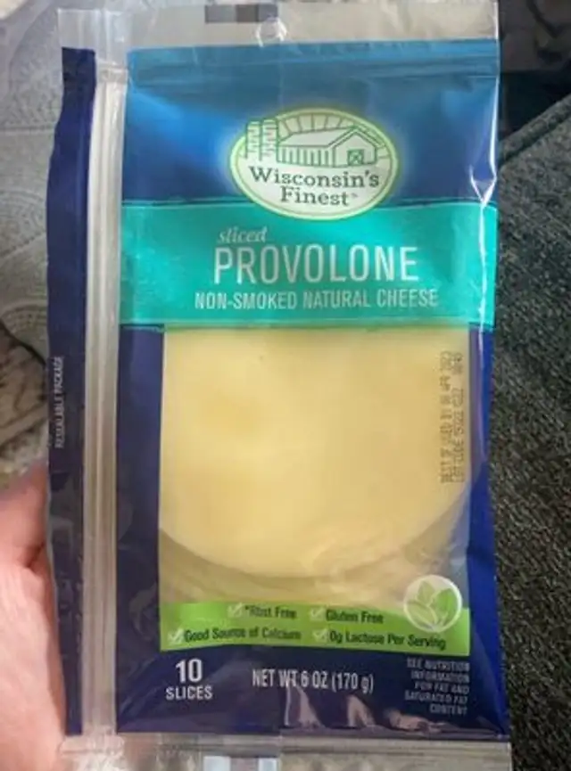 Sliced provolone