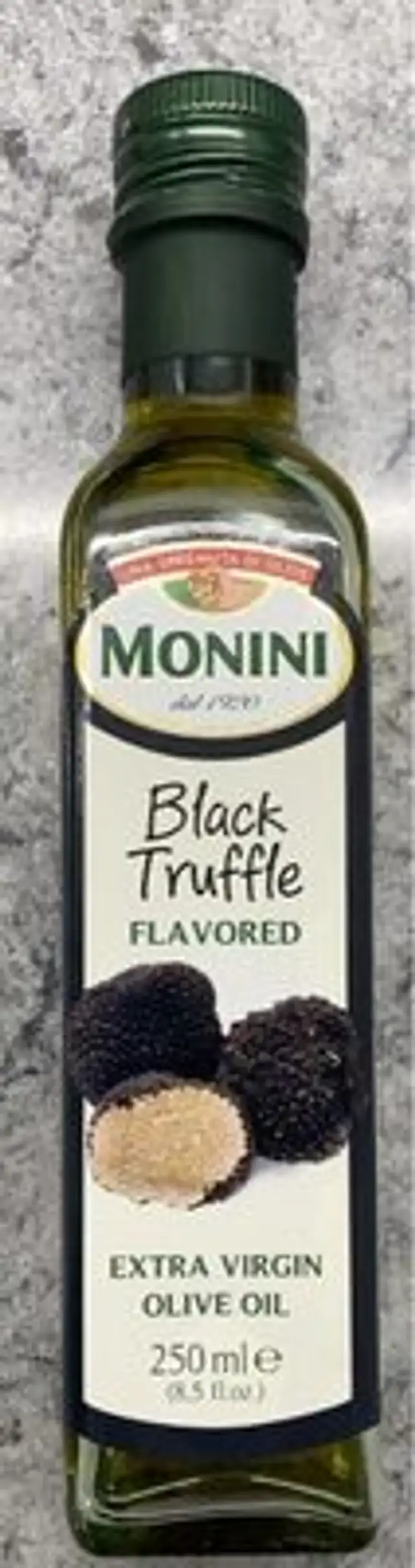 Black Truffle flavored extra virgin olive oil