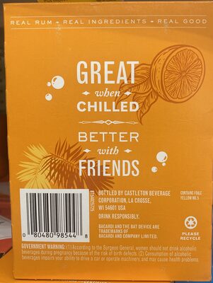 Unknown front packaging