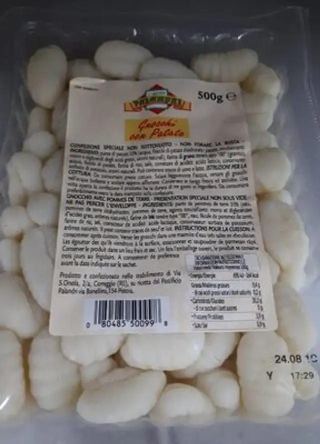 Gnocchi con patate
