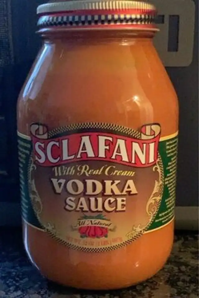 Vodka sauce