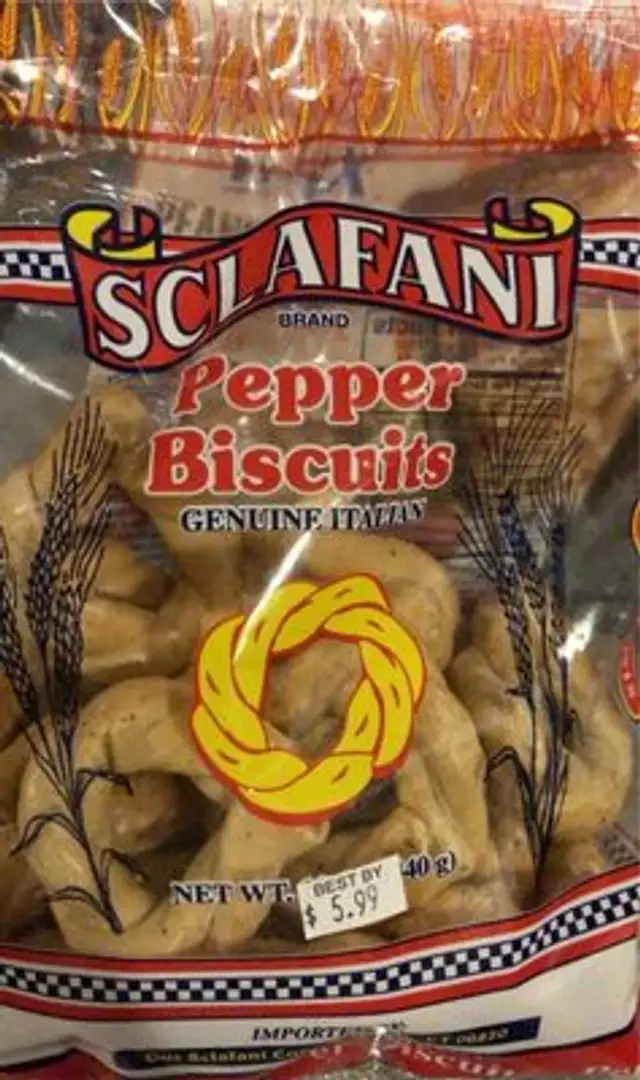 Pepper biscuits