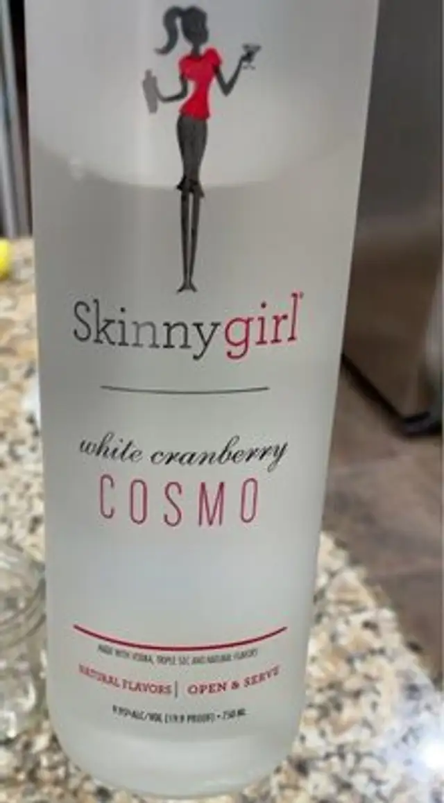 White canberry cosmo