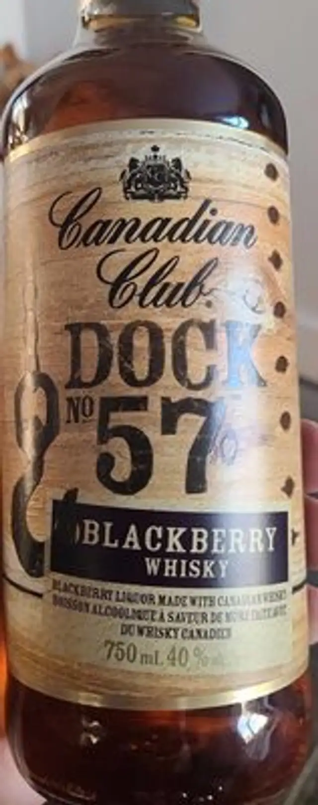 Blackberry whiskey dock 57