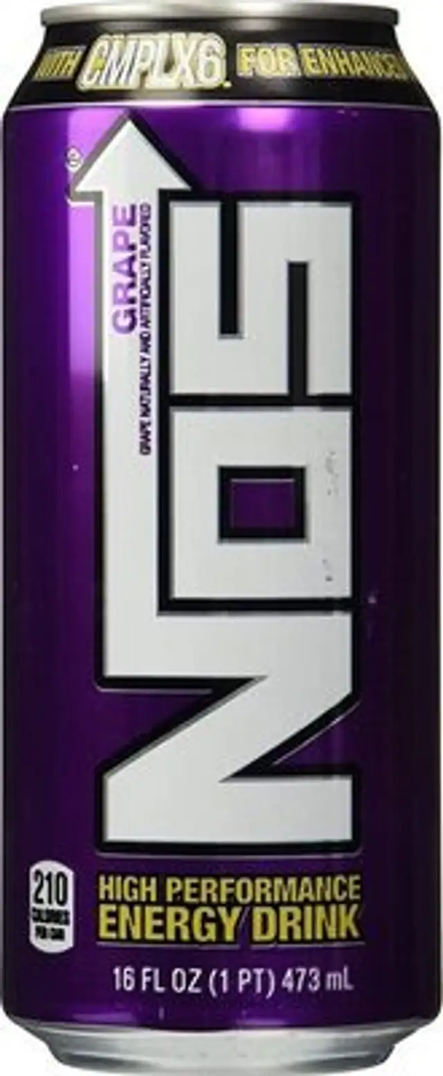 Nos energy drink grape