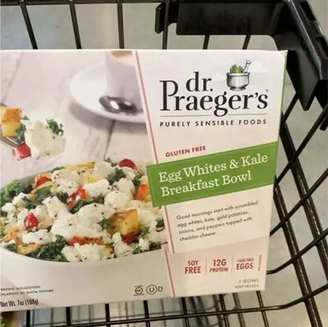 Cage free scrambled egg whites