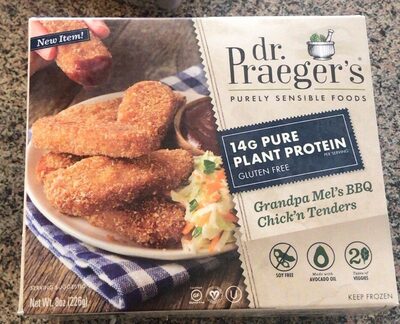 Grampa Mel's BBQ Chick'n Tenders - Pea Protein