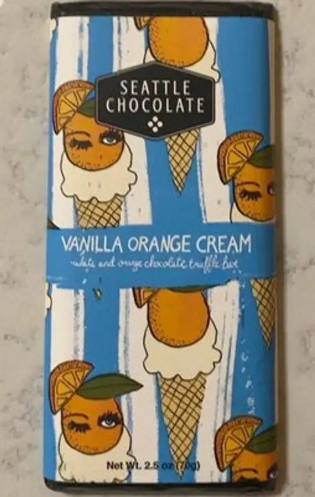 Vanilla Orange Cream Truffle Bar
