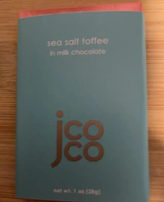 Sea salt toffee