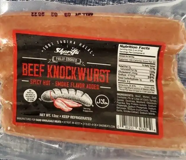 Beef Knockwurst