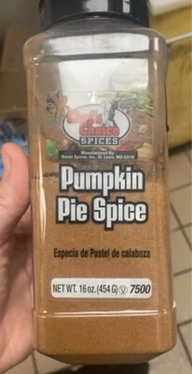 Pumpkin pie spice