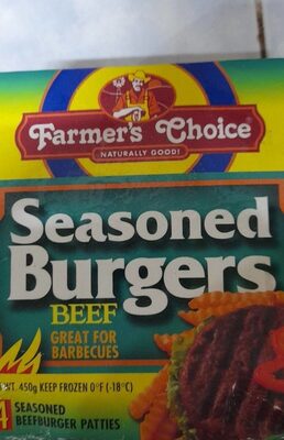 Seasoned Beef Burgers