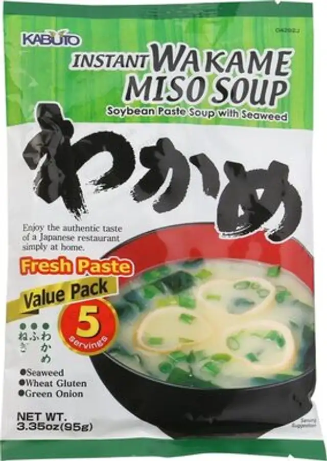 Instant miso soup
