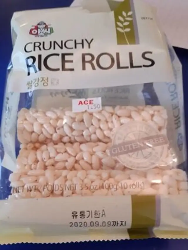 Crunchy Rice rolls