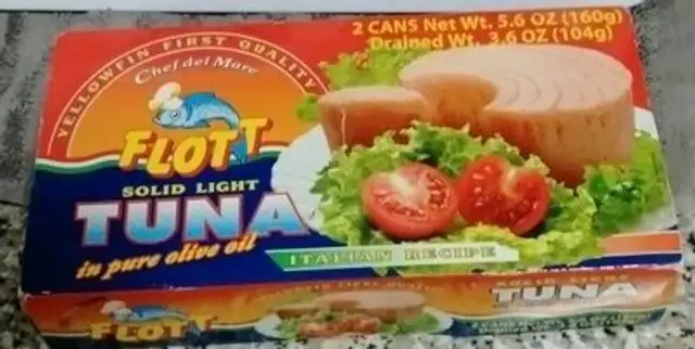 Solid light Tuna