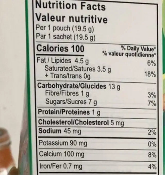 Koalas march chocolate creme filled cookies nutrition facts table
