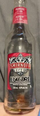Smirnoff ice encore front packaging