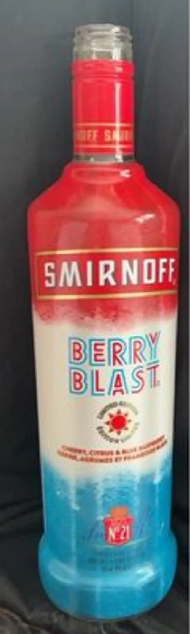 Vodka front packaging