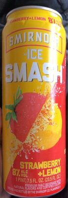 Strawberry + Lemon Ice Smash