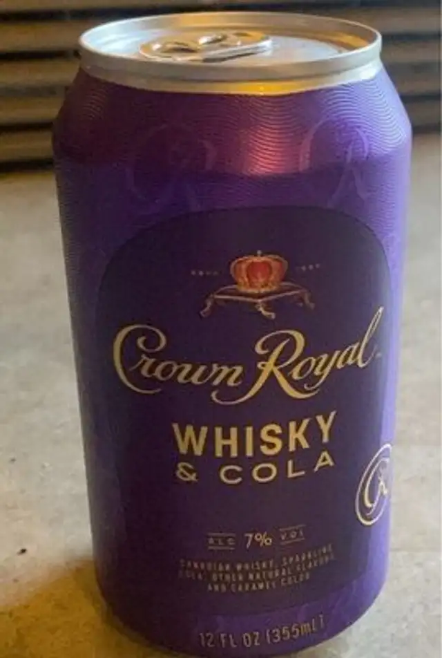 Crown Royal Whisky and Cola